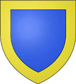 The coat of Arms of the village of Rennes-le-Château in France